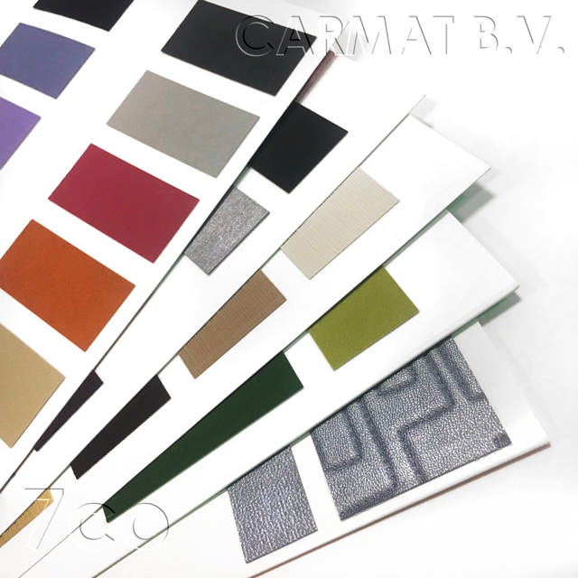 Stalenkaart kunstleer 7co 7innov amsterdam