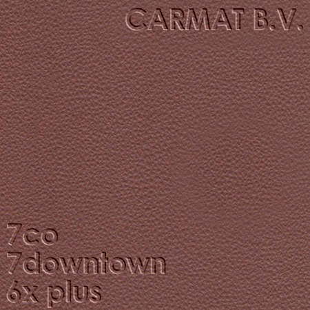 Kunstleer 7co 7downtown 6x plus bruin afname per/35m