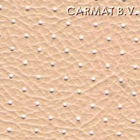 Hemelkunstleer 7co (m.perforatie) beige op bestelling