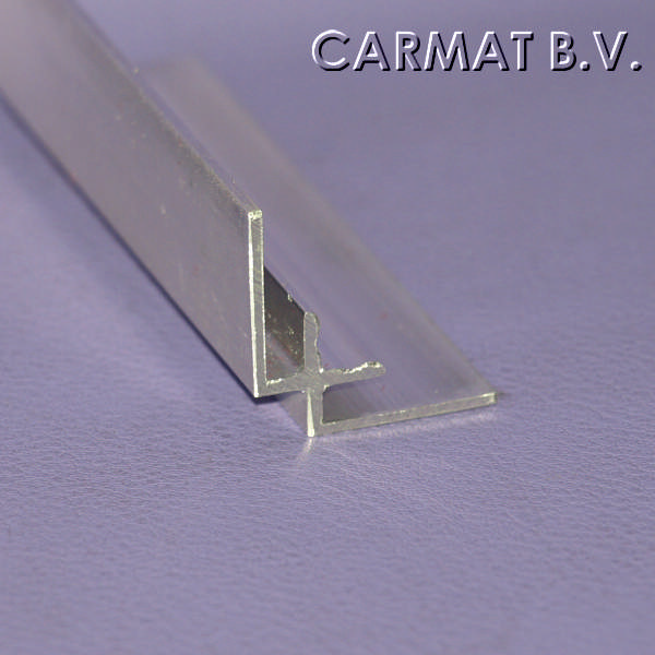 Aluminium afwerklijst afname per/2X5 m