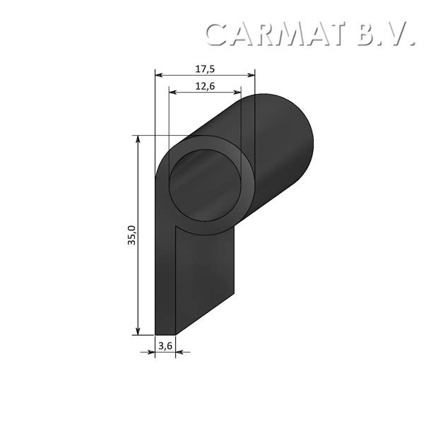 7profiles P-profiel 17,5/17,5/3,6 afname per/50M