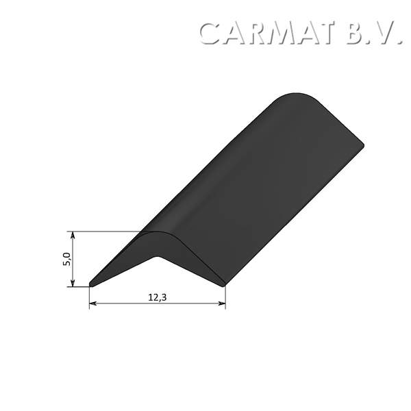 7profiles vulbies zwart afname per/50M