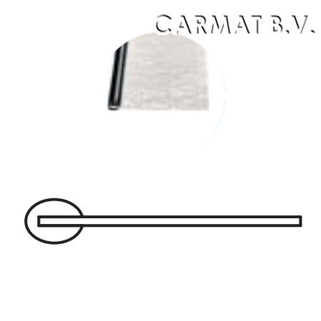 Kunststof trekstrookprofiel 15 mm afname per 200 m