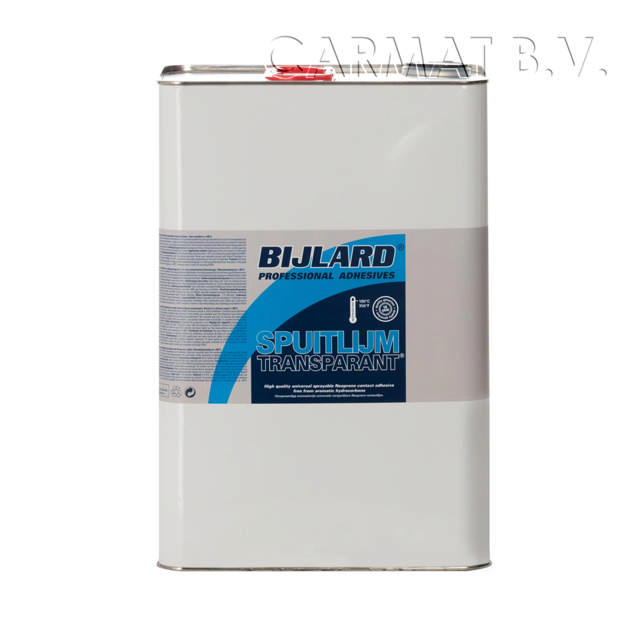 Spuitlijm bijlard TR550 transparant afname per/BLIK/10 liter