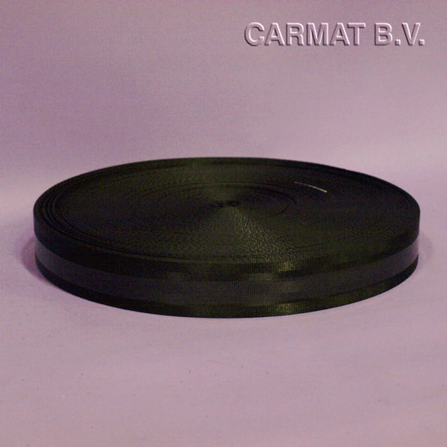 7fabrics gordelband zwart 48 mm afname per/50M