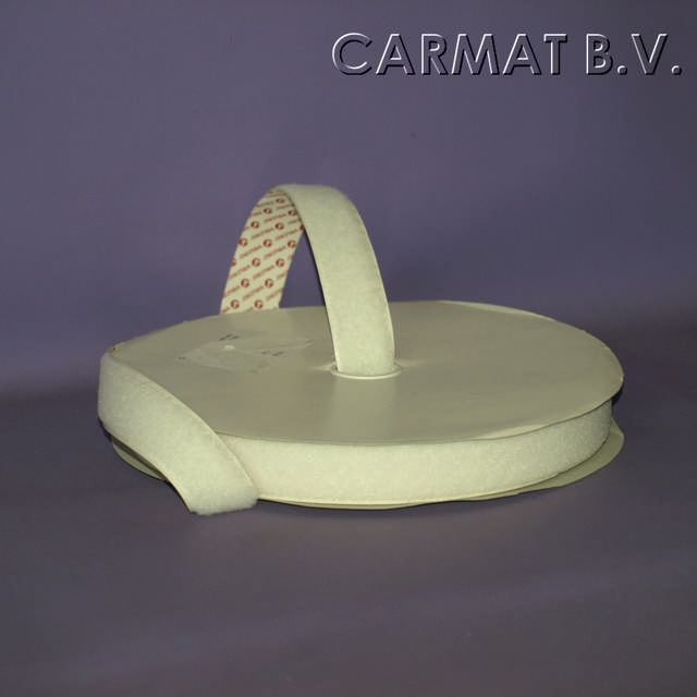 7fabrics klittenband wit 30 mm (oog) afname per/25M