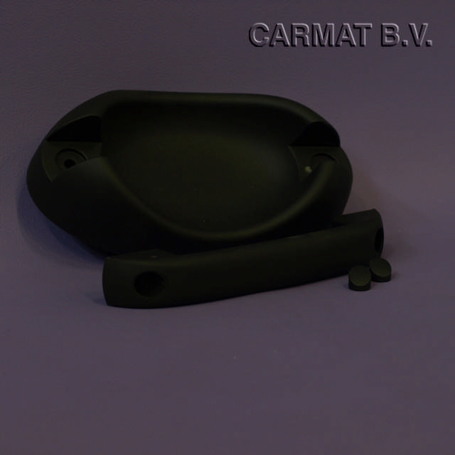 Inbouwhandgreep zwart afname per stuk op=op