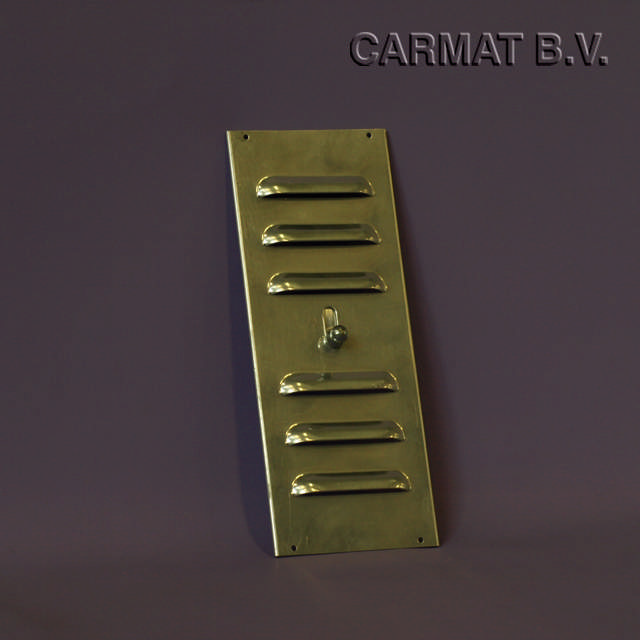 7climate ventilatie rooster metaal afsluitbaar