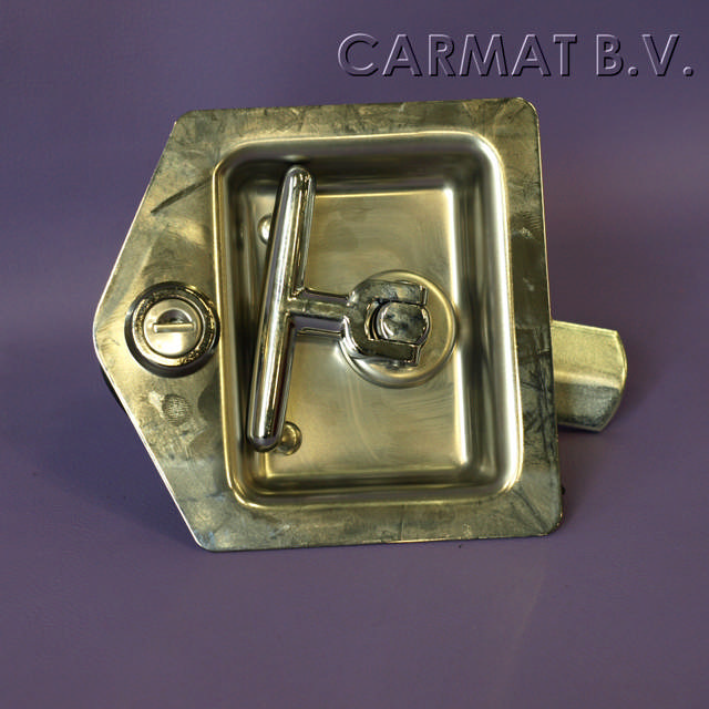 RVS klepslot T-greep RH FS880 blind WBH op bestelling