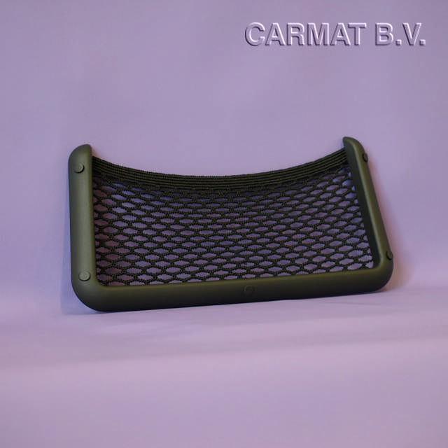 7components net zwart incl.5 stopjes 368x178MM afn.per/10ST