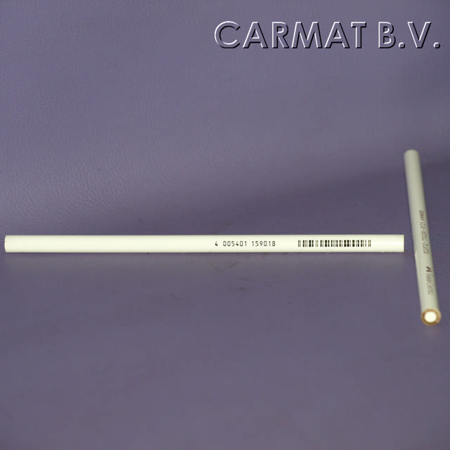 7co leder stift wit uitwisbaar afname per/12ST