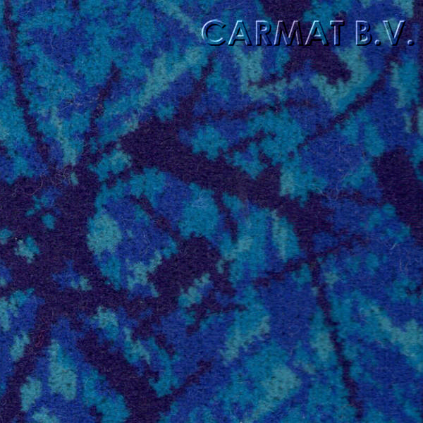 Wolvelours Deense truck pluche blauw afname per/M (rol/20M)