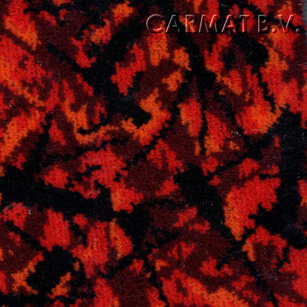 Wolvelours Deense truck pluche rood afname per/M (rol/20M)