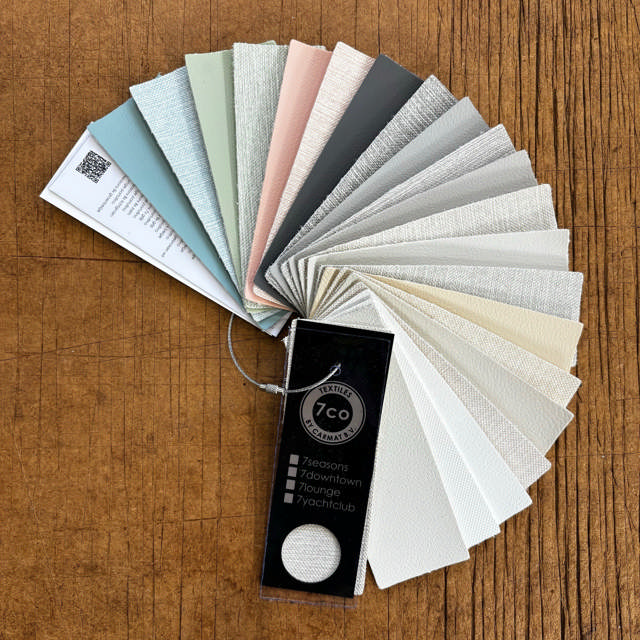 Kunstleer met een fabric look! De Portofino.